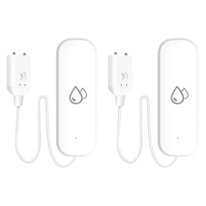 Smart Water Leak Detector — Water Shut Off Valve, White Dream