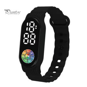 Touch Control Digital Display Wrist Watch — Kids Smart Watch, Glaring watch