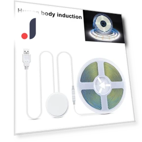 USB COB LED Strip Light with Touch Sensor Dimmer — LED Strips, AIMINGTE Light Accessories