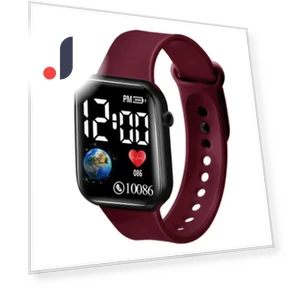 Waterproof LED Digital Display Smart Watch — Smartwatches, Various wearables
