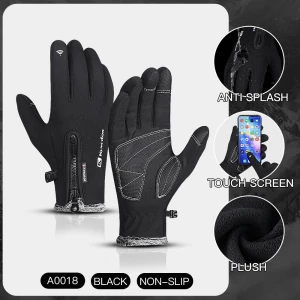 Winter Ski Gloves with Touchscreen — Heated Gloves, Freedom Outdoors