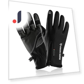 Winter warm wool gloves with touchscreen — Gloves & Mittens, UP shoes