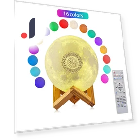 Wireless Bluetooth Speaker with LED Touch Night Light — Reading Lights, KaWaLL Fashion