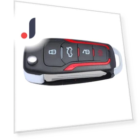 315 MHz 4 Button Auto Smart Remote Control Folding Keychain — Keyless Entry, Car Yours Baby
