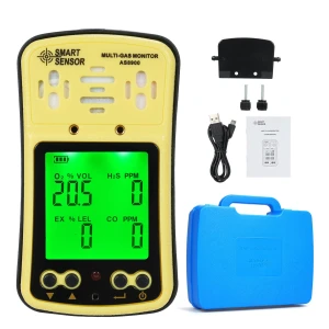 4-in-1 Combustible Gas Detector Analyzer, TOMTOP JMS