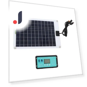 50W Solar Panel Kit with Charge Controller — Solar & Wind Power, YuHeng 01