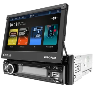 7-inch Wireless Android Auto CarPlay 1Din Video Multimedia MP5 Player — Car Infotainment System, Reakosound