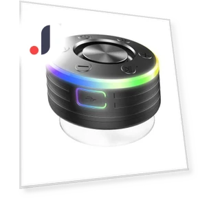 Bluetooth Speaker with RGB LED Lighting — Portable Audio, Enjoy Smart Home