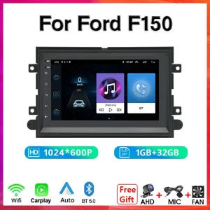 Car Radio with Wireless Carplay Android Auto — Car Infotainment System, NAVIGUIDE Car Life