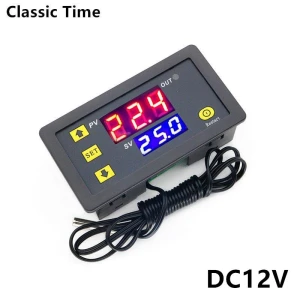 Digital Temperature Controller — Smart Thermostat, Classic Time