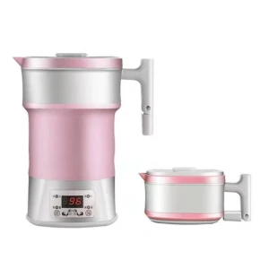 Foldable Silicone Kettle with Touch Insulation — Electric Kettle, Refreshing Home