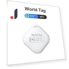 Mini Tracking Device for Apple Find My — Item Locators, GLOBUS