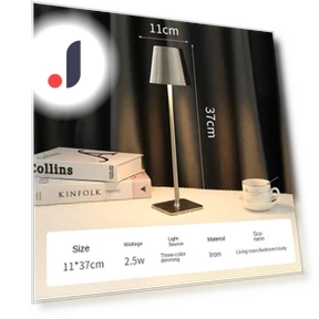 Minimalist Retro Coffee Shop Atmosphere LED Desk Lamp — Study & Desk Lighting