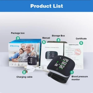 Rechargeable Voice Sphygmomanometer — Blood Pressure Monitor, SDS001