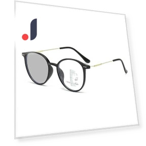 Round Smart Photochromic Reading Glasses — Smart Glasses, NAPAGE Global Glasses