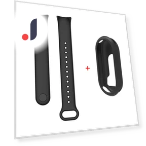 Silicone Protective Case + Strap — Fitness Bands, Xiaomi