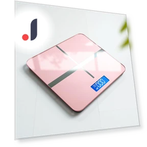 Smart Bathroom Scale with LED Display — Weight Management Tools, Refreshing Home