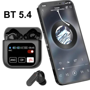 Touch Screen ANC Wireless Earbuds — Wireless Earbuds, Junmaocun