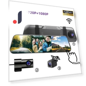 3-Channel Dash Cam — Dashboard Cameras, Cars Auto Home