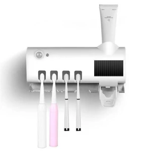 Automatic UV Light Smart Toothpaste Dispenser with Toothbrush Sterilizer, Dongfang HOME C