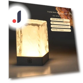 Crystal Table Lamp — Desk & Table Lighting, Your Warm Home