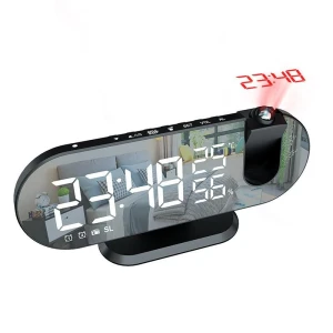 Digital Smart Alarm Clock with Projector, Dongfang HOME D
