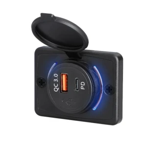 Dual PD QC3.0 Socket Car Charger, Cars Auto Home