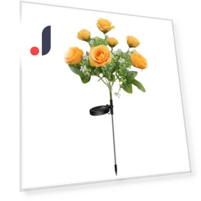 Garden Flower Light with Touch Heads — Outdoor Security & Flood Lighting, Hello Garden