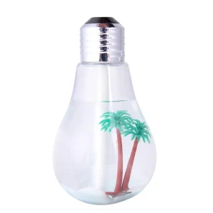 LED Night Light Humidifier with Fine Mist Air Freshener — Essential Oil Diffuser, Refreshing Home