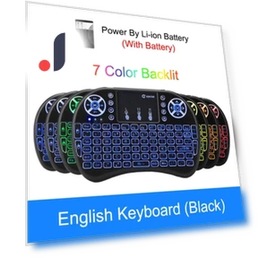 Mini Wireless Keyboard with RGB Backlight — Keyboards, Factory Discount Outlet