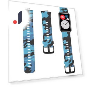Silicone Watch Strap — Fitness Bands, Huawei