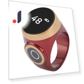 Digital LCD Screen Electronic Finger Ring Counter — Smart Rings, OutsideWorld