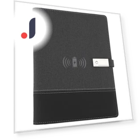 Smart Office Notebook with Charging Ports — Charging Solutions, Zeblaze