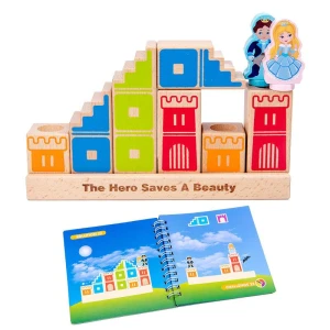 3D Building Blocks Education Logical Thinking Sensory Toys, Toys-Glory Fourall