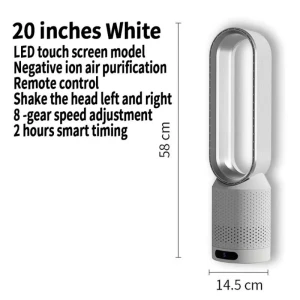 Floor Fan with Negative Ions for Air Purification, The Romantics