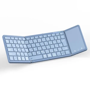 Foldable Wireless Keyboard with Touchpad, Zen-Japan Electronics