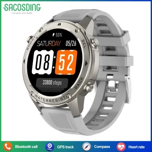 GPS Smart Watch with AMOLED Display, SACOSDING