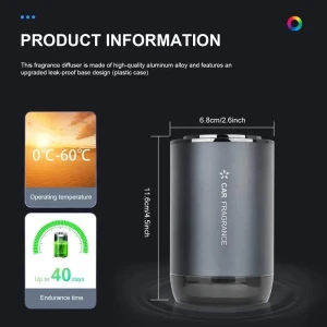 Smart Car Air Freshener with Star Projector, LSB01