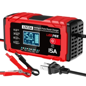 Smart Portable Lead-Acid Battery Charger, AINYSZIN Automotive Parts
