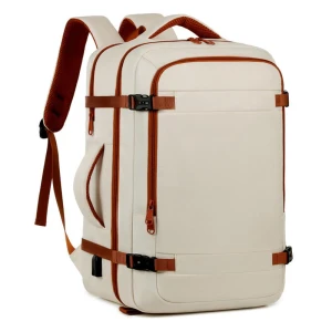 Smart Travel Backpack, Leather bag