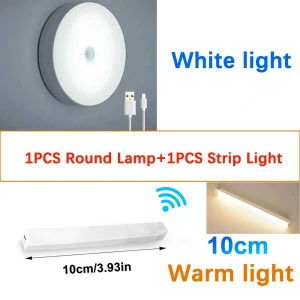 USB Rechargeable Motion Sensor LED Cabinet Light, YJMP home