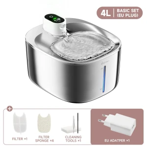 Automatic Sensor Drinking Fountain for Cats and Dogs, Pet Supermarket