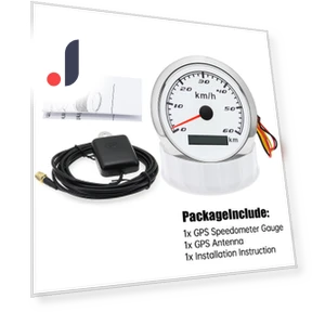 GPS Speedometer with Touch Antenna — Navigation & GPS Accessories