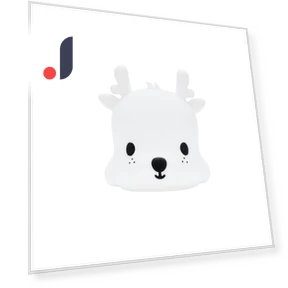 LED Night Light with Deer Image — Night Lights, TC Home lighting