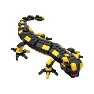 Mechanical Crocodile Geckoed-10 Animals Robot Fire Salamander Model Building Blocks Monster Brick Toys, Specials