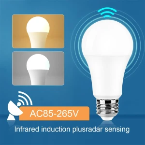 Radar Motion Sensor LED Bulb, Refreshing Home