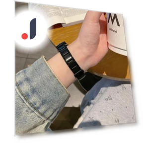 Stainless Steel and Gold Strap — Fitness Bands, Agood