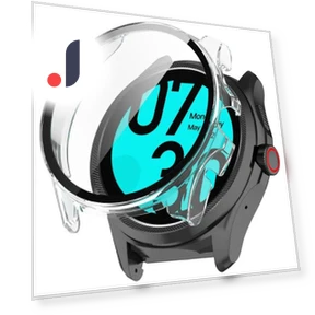 Tempered Glass + Case for Smartwatch — Screen Protectors, PINSENDA