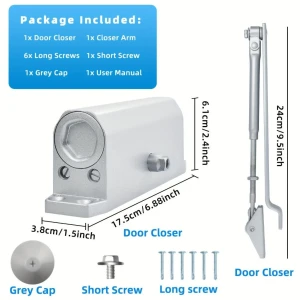 Automatic Door Closer, Two light chasing boys