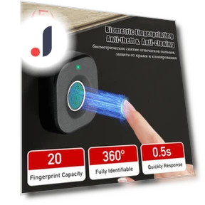 Biometric Fingerprint Lock — Locks, Super Featured